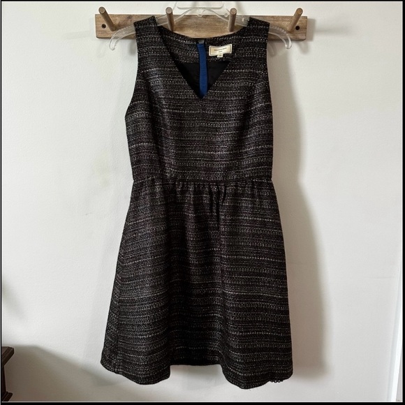 ANTHROPOLOGIE | Women’s Sleeveless Winter Mini Dress size 4 - Picture 3 of 10